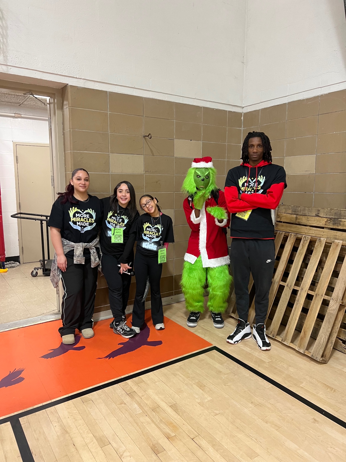 The team ready to make miracles